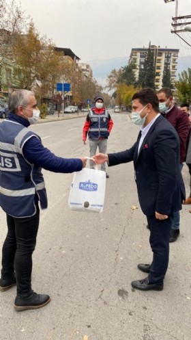 MHP Dulkadiroğlu Yönetiminden Polis Noktalarına Ziyaret