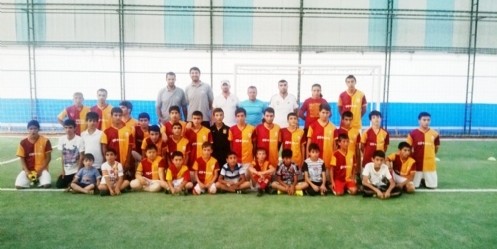 Elbistan GS Futbol Okulu sporcuları testten geçirildi