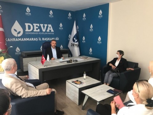 CHP Kahramnmaraş İl Başkanından Deva Partisine Hayırlı Olsun 
