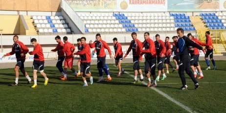 Kahramanmaraşspor`da Karşıyaka maçı hazırlıkları