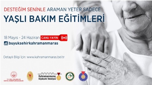 Yaşlı Bakım Eğitimleri Başlıyor