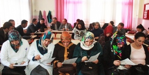 Aksu İlkokulunda İş Güvenliği Semineri