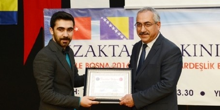 Öğrencilerden Azerbaycan Yılı Teşekkürü