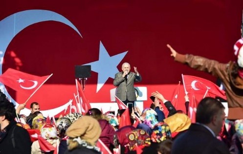 Başbakan Yıldırım Türk Milleti Asla Diz Çökmez