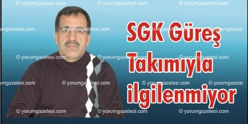 SGK Güreş Takımıyla ilgilenmiyor