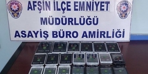 Şüpheli Araçtan Kaçak Telefon Çıktı