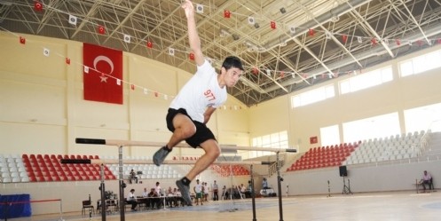 KSÜ, Beden Eğitimi Spor Yüksek Okulu seçmeleri yapıldı