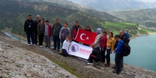 Macera peşinde ekibi Güredil Kalesinde