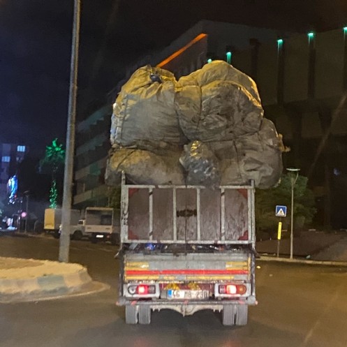 Kahramanmaraş`ta Trafikte Tehlikeli Görüntüler!