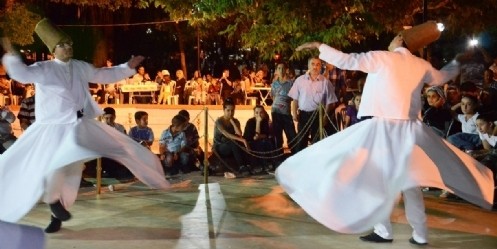 Ramazan Çadırı Sema Gösterisi İle Renklendi