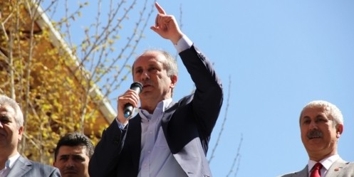 İnce; Bu ülkenin kuruluşunda  Cumhuriyet Halk Partisi vardı
