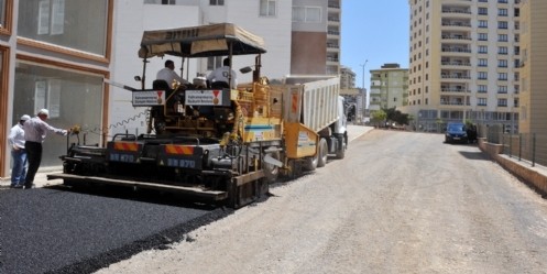 Haydarbey Mahallesi asfaltlanıyor
