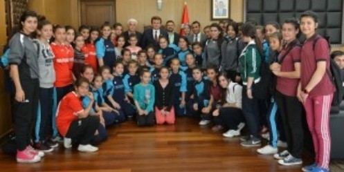 Maraşgücü Spordan Hayırlı Olsun Ziyareti