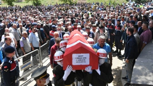 Şehit Gök Son Yolculuğuna Uğurlandı