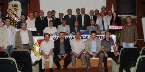 Kahramanmaraş Gazeteciler Cemiyeti Kongresi yapıldı