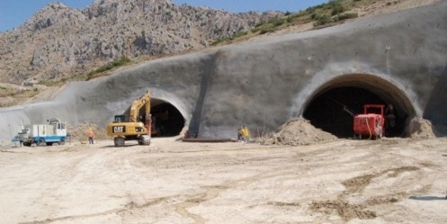 Göksun Tünelleri 3 bin metreye ulaştı 