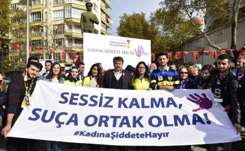 Kadına Şiddeti Hiçbir Şekilde Tasvip Etmiyoruz