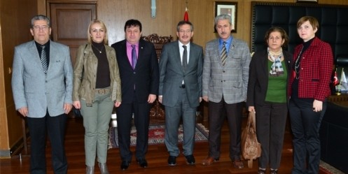 CHP Yönetiminden Belediyeye ziyaret