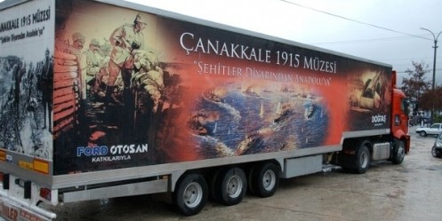 ``Çanakkale 1915 Seddülbahir Özel Müzesi Tırı`` Kahramanmaraş