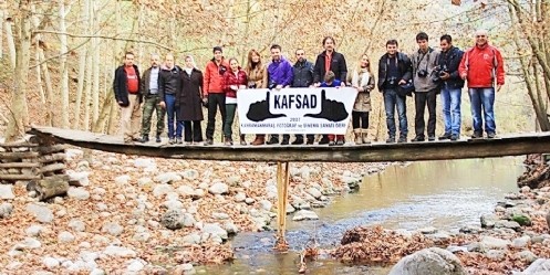 KAFSAD Fırnız Vadisinde doğa yürüyüşü yaptı