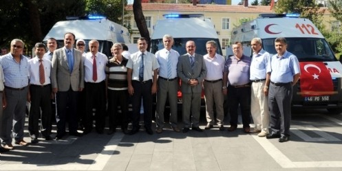 Bakanlık ambulans hediye etti