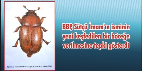 BBP, Sütçü İmam`ın isminin yeni keşfedilen bir böceğe verilmesine tepki gösterdi