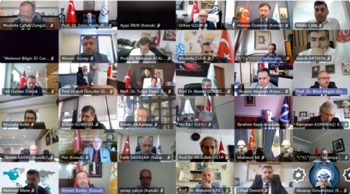 KSÜ Rektörü Can, Türkiye Maarif Vakfı Üniversiteler ile İstişare Toplantısında Konuştu