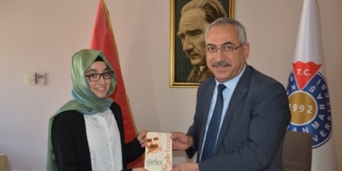 Erdem Beyazıt Anadolu Lisesi Öğrencileri Rektör Deveci