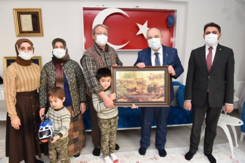 Vali Coşkun, Şehit Ve Gazi Ailelerimizi Ziyaret Etti