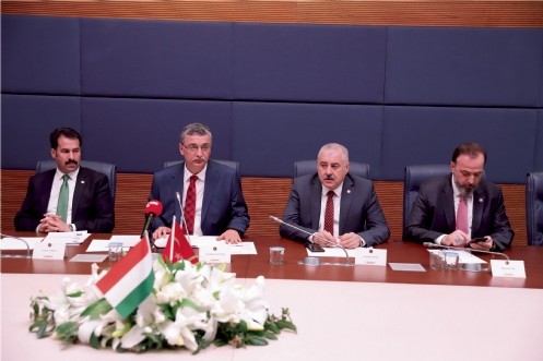 Macaristan-Türkiye Dostluk Grubu Meclisteki Temaslarını Sürdürüyor