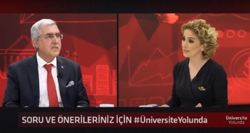 KSÜ Üniversitesi Rektörü Prof. Dr. Niyazi Can, TV 100