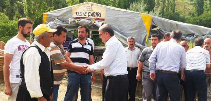 Güvenç, şehit ailesini ziyaret etti 