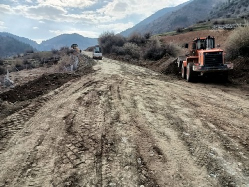 Türkoğlu-Düziçi Bağlantı Yolu Genişletiliyor