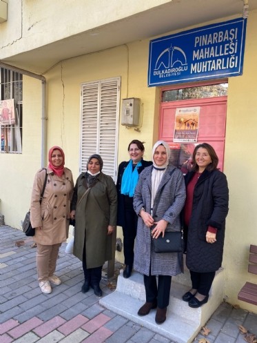 DEVA Partili Kadınlar 5 Aralık Kadınlar Gününde Seçilmiş Kadın Muhtarları Ziyaret Etti