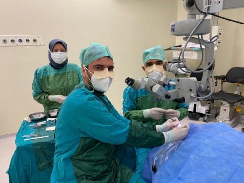 KSÜ Tıp Fakültesi Hastanesinde İlk Kornea Nakilleri Başarılı Bir Şekilde Gerçekleştirildi
